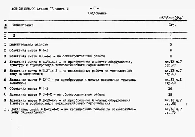 Альбом 13 Сметы. Часть 8 Сметы для камер типа 4 в монолитном керамзитобетоне