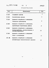 Альбом 4  Ведомость потребности в материалах