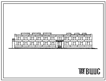 Типовой проект 416-5-20 Казарма военизированной охраны. Тип 3. Для строительства в 1, 2 и 3 климатических районах