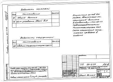 Альбом 11 Задание заводу-изготовителю. Часть 4. Щит управления