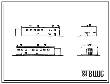 Типовой проект 901-3-8/70 Хлораторная производительностью 50 кг хлора в час, совмещенная с расходным складом хлора, для водопровода и канализации. Емкость склада 30т.