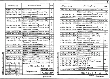 Выпуск 3-2 Ригели. Пространственные каркасы. Арматурные и закладные изделия. Рабочие чертежи