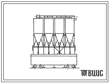 Типовой проект 415-9-18 Отпускное устройство на железнодорожный транспорт комбикормового цеха мощностью 735 т/сутки.