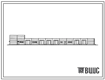 Типовой проект 810-3-2 Блок вспомогательных служб тепличного комбината площадью 12 га теплиц