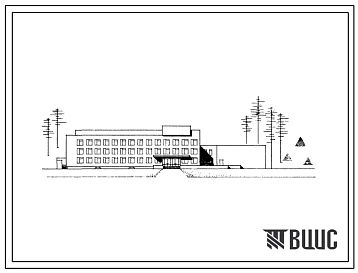 Типовой проект 244-1-34 Лечебный корпус для лечения органов пищеварения санаториев на 500 мест. Для строительства в IВ климатическом подрайоне, II и III климатических районах.