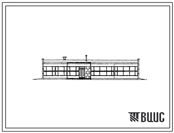 Типовой проект 407-3-117 Общеподстанционный пункт управления. Тип III (на 58(57) панелей).