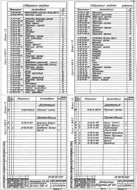 Выпуск 1-8 Рабочие чертежи узлов и деталей.- Вакуумный деаэратор ДВ-200 с охладителем выпара 0BB-I6