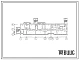 Типовой проект А-IV-1600(113-87-70.3.87) Помещения  общественного назначения, размещаемые в подвале 5 этажного шестисекционного дома на 89 квартир, (убежище на 1600 человек, размеры убежища 103,84м на 10,5м, режимы вентиляции 1,2).