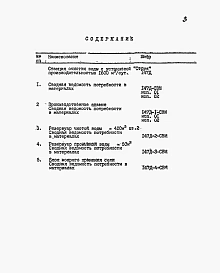 Альбом 6 Сводная ведемость потребности в материалах.  