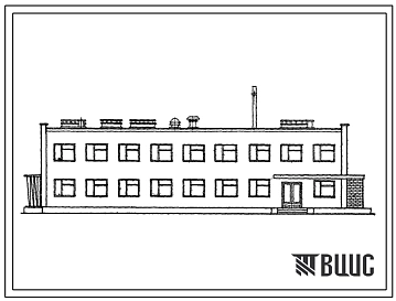 Типовой проект 416-4-41 Бытовые помещения для 100 станционных рабочих.
