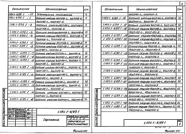 Выпуск 1 Колонны. Рабочие чертежи