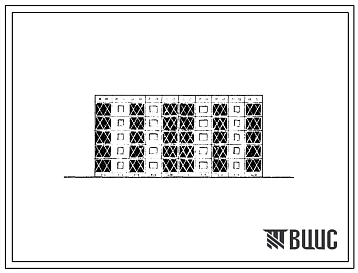 105-037с/1 Блок-секция пятиэтажная 20-квартирная ( трехкомнатных 3Б — 10, четырехкомнатных 4Б — 10) рядовая с торцовыми окончаниями (вариант с шагом поперечных стен 3,6 м). Для строительства в III климатическом районе Киргизской ССР, в районах сейсмичност