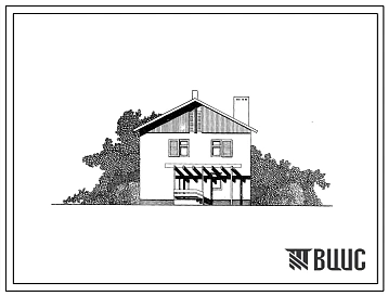 Типовой проект 144-000-231с.83 2-этажный 1-квартирный жилой дом с 5-комнатной квартирой (со стенами из кирпича) для индивидуального строительства в двух уровнях. Для строительства в 4У климатическом районе Киргизской ССР сейсмичностью 8 и 9 баллов.