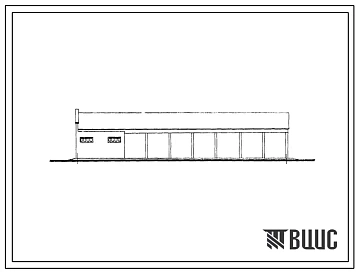 Типовой проект 507-6 Механизированные мастерские службы пути на 100 км одиночного пути трамвая. (Здание мастерских. Заготовительно-монтажный навес и склад).