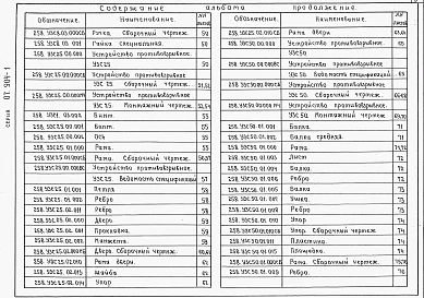 Выпуск 1 Устройства противовзрывные МЗС, УЗС-1, УСЗ-8, УЗС-25, УЗС-50. Рабочие чертежи