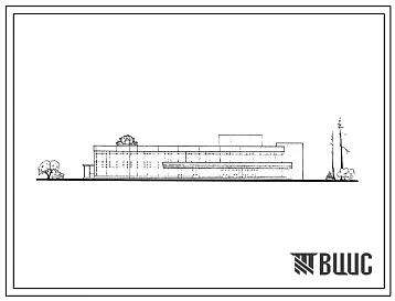 Типовой проект 272-11-8/76 Универмаг торговой площадью 2240 м2.