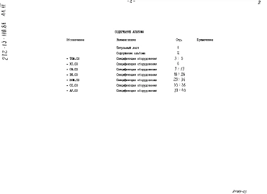 Альбом 3 Спецификации оборудования     