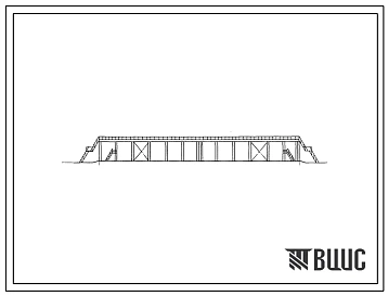 Типовой проект 709-104 Открытый склад металла со стеллажами повышенной высоты грузооборотом 80 тыс. т в год
