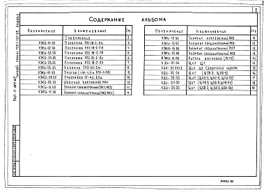 Альбом 2 Строительные изделия (примененный из ТП 705-1-167.85)