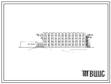 Типовой проект 164-109-9с Четырехэтажное общежитие на 200 мест