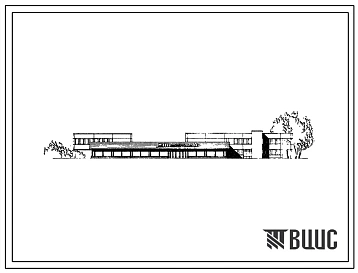 Типовой проект 272-13-52 Универсам торговой площадью 650 м?, столовая на 100 мест (вечером кафе). Для строительства в IВ климатическом подрайоне, II и III климатических районах.