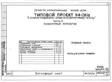 Альбом 8 Часть 1 Архитектурно-строительные чертежи выше отм.0.000. Часть 2 Отопление и вентиляция Раздел 2-1 С радиаторами и конвекторами. Часть 3 Водоснабжение и канализация выше отм.0.000. Часть 4 Газоснабжение. Часть 5 Электрооборудование. Часть 6 Слаб