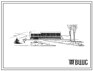 Типовой проект 294-2-17 Спортивный зал 12х24 м с местами для зрителей и комнатой для занятия тяжелой атлетикой.