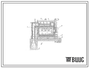 Проект 12106 Печь нагревательная с выкатным подом размерами 2.5х5.0 м на газе