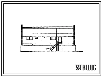Типовой проект 407-3-407см.86 Резервная дизельная электростанция мощностью 500 кВт. Сейсмичность 9 баллов. Грунты вечномерзлые