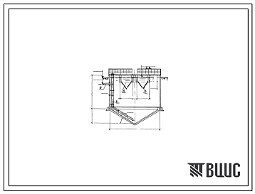 Типовой проект 902-2-204 Отстойники канализационные двухъярусные диаметром 9 м из сборного железобетона