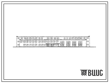 Типовой проект 224-1-54с Универсальное здание общеобразовательной школы на 24 класса (960-1072 учащихся). Для строительства в III строительно-климатической зоне в районах с сейсмичностью 9 баллов.