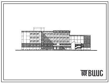 Типовой проект 221-1-472.2.13.87 Школа на 33 класса (1296 учащихся). Для Приморского, Хабаровского краев и Амурской области. Конструктивный вариант зонального типового проекта 221-1-472с.13.86. Здание двух-, трехэтажное.