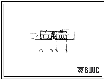 Типовой проект 902-2-214 Высоконагружаемые биофильтры, располагаемые в зданиях, двухсекционные с размерами секций 12 на12 м и высотой загрузки 3 и 4 м