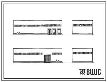 Типовой проект 903-4-85.87 Насосная станция тепловых сетей производительностью 1600 м3/ч с узлом рассечки (вариант с кирпичными стенами)
