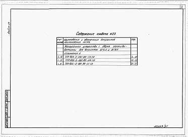 Альбом 23  Спецификации оборудования.     