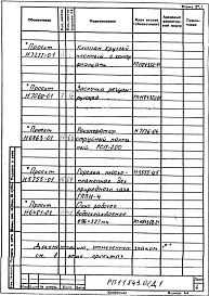 Альбом 1 Рабочий проект