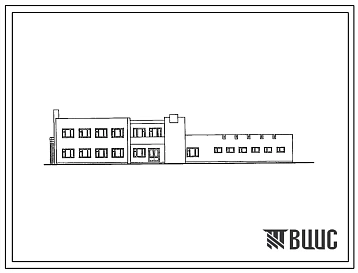 Типовой проект 505-68.85 Здание береговой спасательной станции I разряда. Для городов с населением 100 тыс. жителей