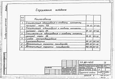 Альбом 7 Спецификация оборудования (из ТП 901-1-83.87)
