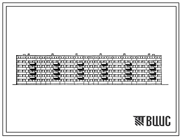 Типовой проект 1-467Д-17/2 5-этажный жилой дом на 90 квартир. Для строительства в 1В климатическом подрайоне, 2 и 3 климатических районах.