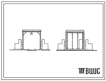 Типовой проект 509-027.87 Размораживающее устройство с комбинированой системой разогрева железнодорожных полувагонов с твердым топливом (из легких металлических конструкций)