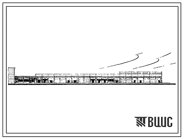Типовой проект 701-2-24 Общетоварный склад для хранения непродовольственных товаров складской площадью 10 тыс. м2. Складской корпус