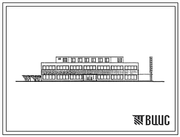Типовой проект 274-20-12 Столовая на 530 мест, работающая на сырье. Для строительства во 2 и 3 строительно-климатических зонах.