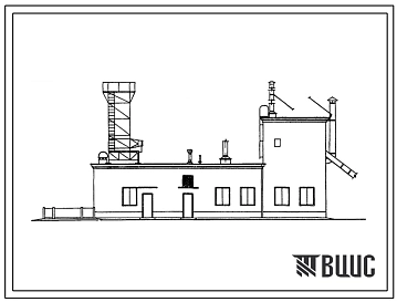 Типовой проект 501-3-21.83 Пескосушильная установка для локомотивов производительностью 60 м3/сутки с компрессорной