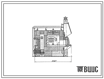 Типовой проект 406-9-322.86 Печь нагревательная камерная размерами пода 1,04х0,93 м на газе и мазуте с отводом дыма в боров