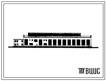 Типовой проект 816-61 Ремонтная мастерская со специализированными линиями ремонта на 400 шасси комбайнов СК-4, 900 шасси тракторов типа ДТ-75 и 1300 комплектов их агрегатов в год.