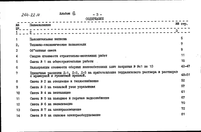 Альбом 3 Сметы