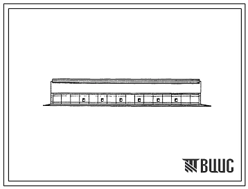 Типовой проект 805-308 Птичник для выращивания 11000 индюшат от 1 до 49 дней в клеточных батареях.