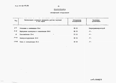 Альбом 3 Раздел 8-2 Спецификации оборудования