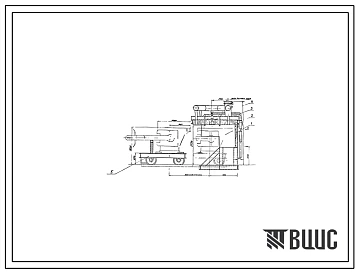 Проект 57842 Устройство нагревательное с тележкой для специальных литейных ковшей емкостью 2 т на газе