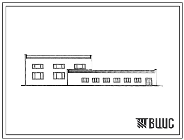 Типовой проект 501-267 Экспуатационно-ремонтный пункт околотка пути (стены кирпичные).